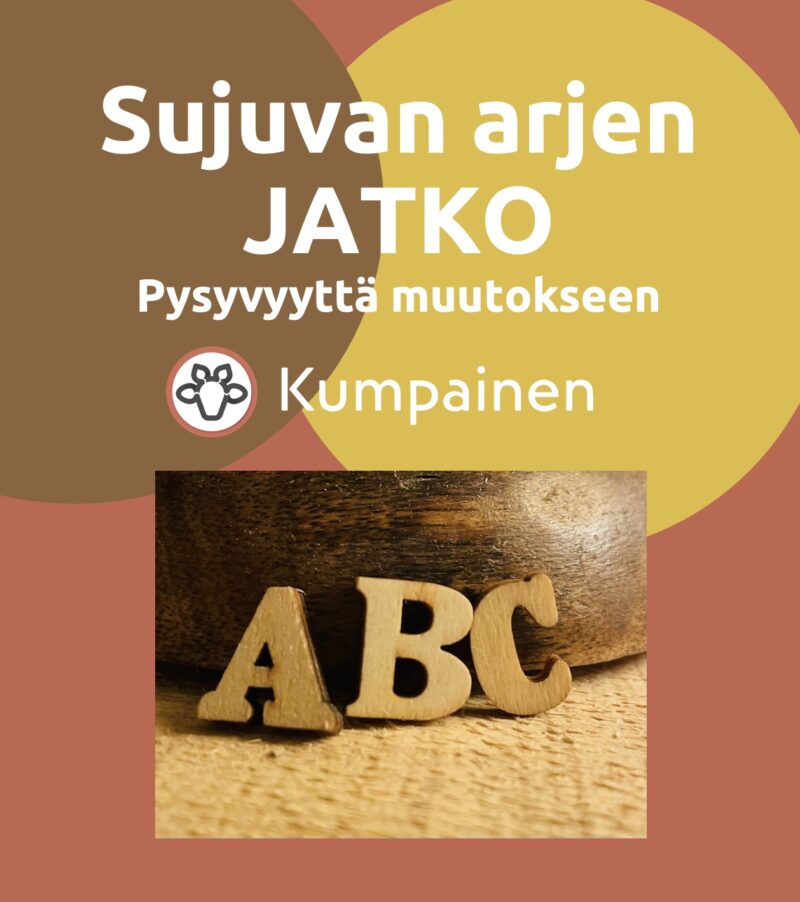 Sujuvan arjen JATKO - pysyvyyttä muutokseen