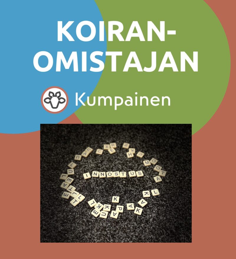 Koiranomistajan Kumpainen alkaa SYYSKUUSSA -- VARAA PAIKKASI